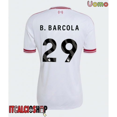 Liverpool Bradley Barcola #29 Seconda Maglia 2026-27 Manica Corta